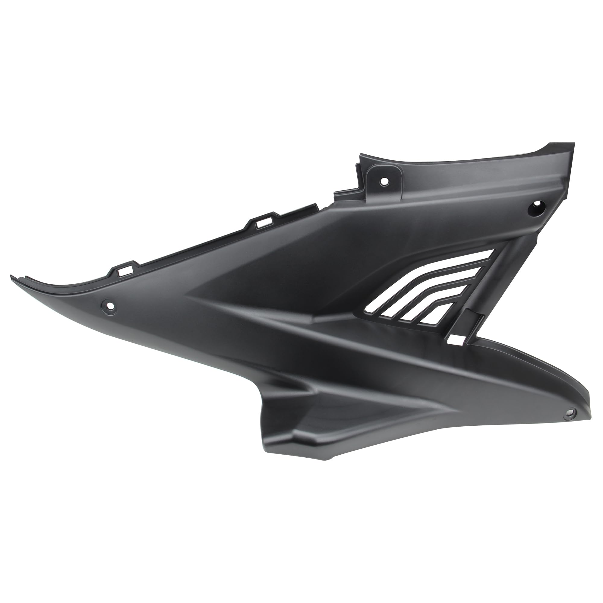 Seitenverkleidung Sitzbank Z-Teile schwarz links rechts kompatibel mit Yamaha Aerox MBK Nitro YQ50 100