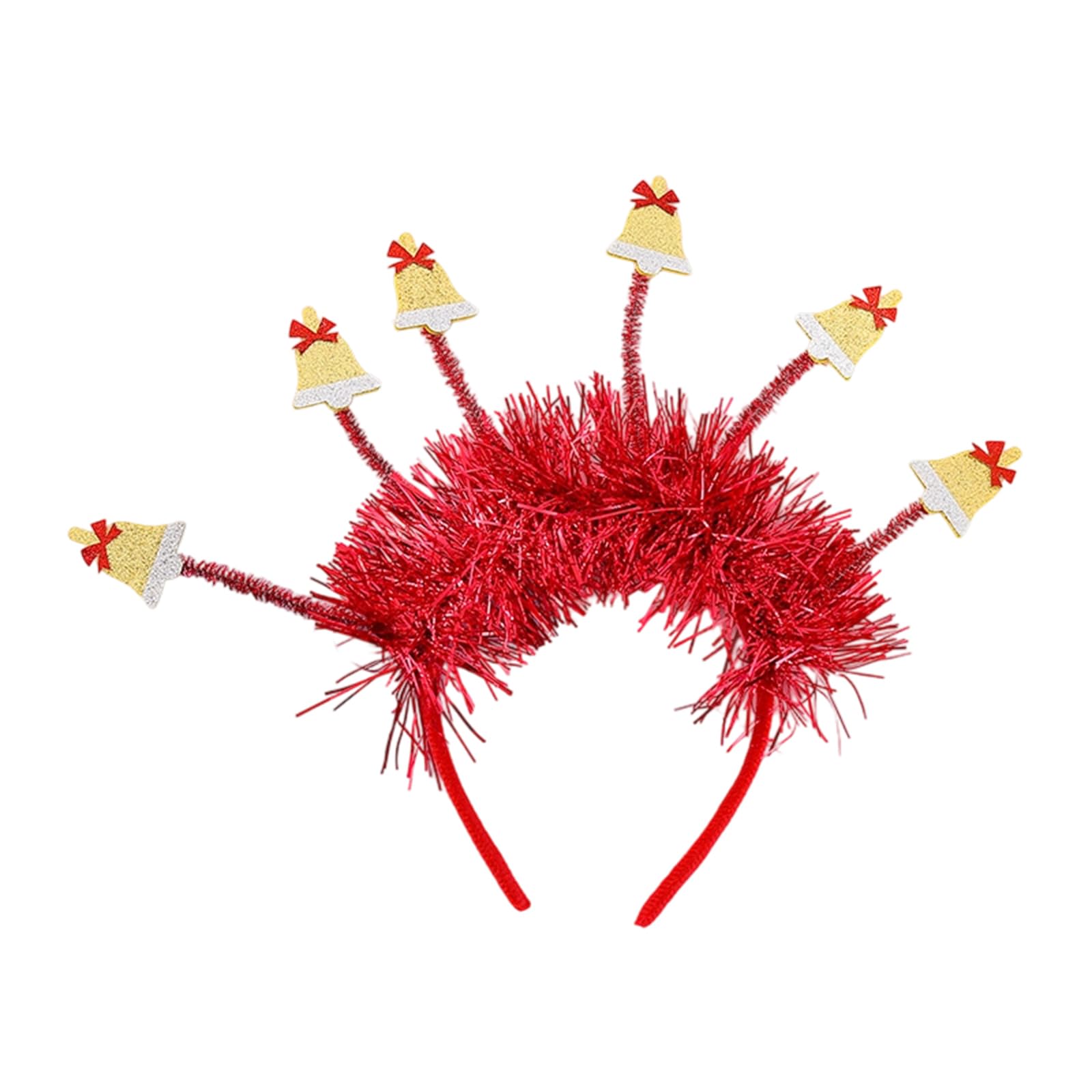 MICFENY Shining Sequined Hairband Reindeer Christmas Design Hair Accessory Adult Festival Celebration Dressingup Props