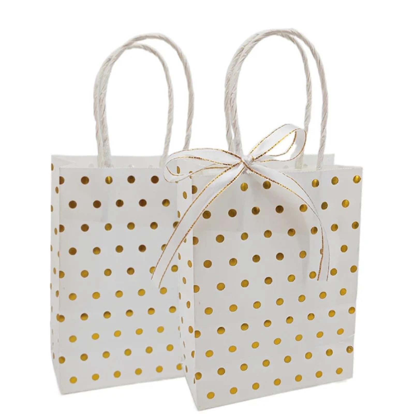 Papiertüten 12/24 Stück Kraft-Geschenktüten