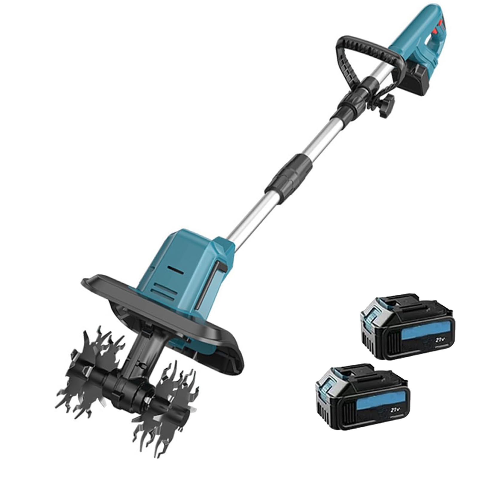 Bineuse de jardin électrique sans fil moteur sans balais lames acier manganèse