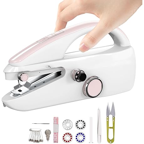 Handheld Sewing Machine: Effortless Repairs and Quick Stitching