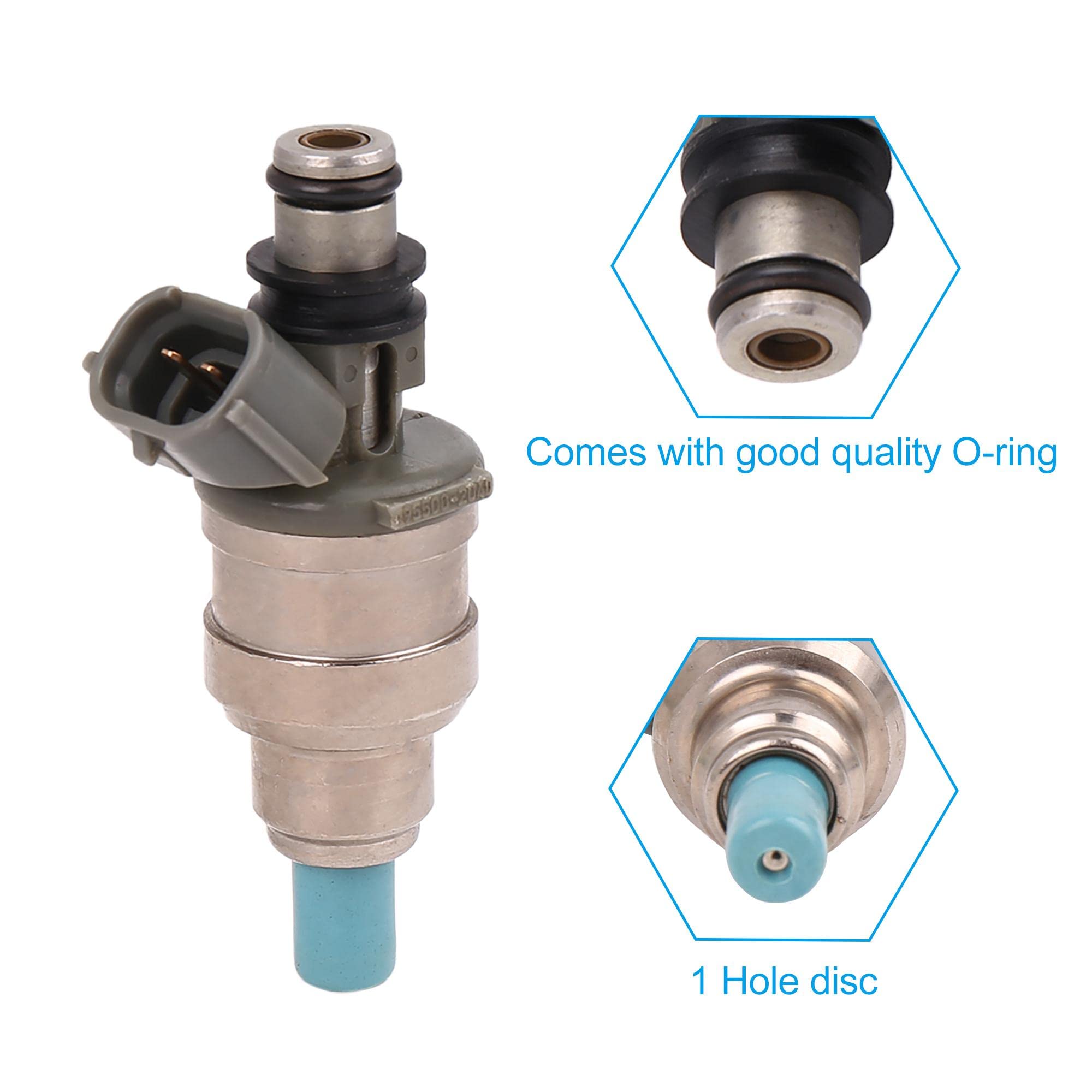 Amazon.com: X AUTOHAUX 195500-2040 Fuel Injector for Mazda 323 1.6