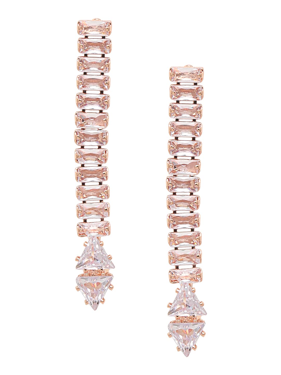 YouBella Jewellery Rose Gold Plated Drop and Dangler Earrings for Girls and Women (YBEAR_33090) (Rose Gold) (B0B134HQ6Y) Amazon Price History, Amazon Price Tracker