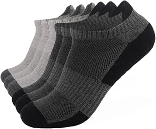 Sundaylike life Trainer Socks Womens Men Socks And Breathable 6 Running Pairs Low Athletic Cut Socks Ankle With Cushioning Socks Sports Women Socks Women Leather Slippers Size 8