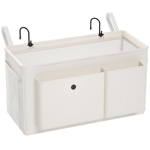 Bedside Caddy Bedside Organizer with Fixed Straps & Water Bottle