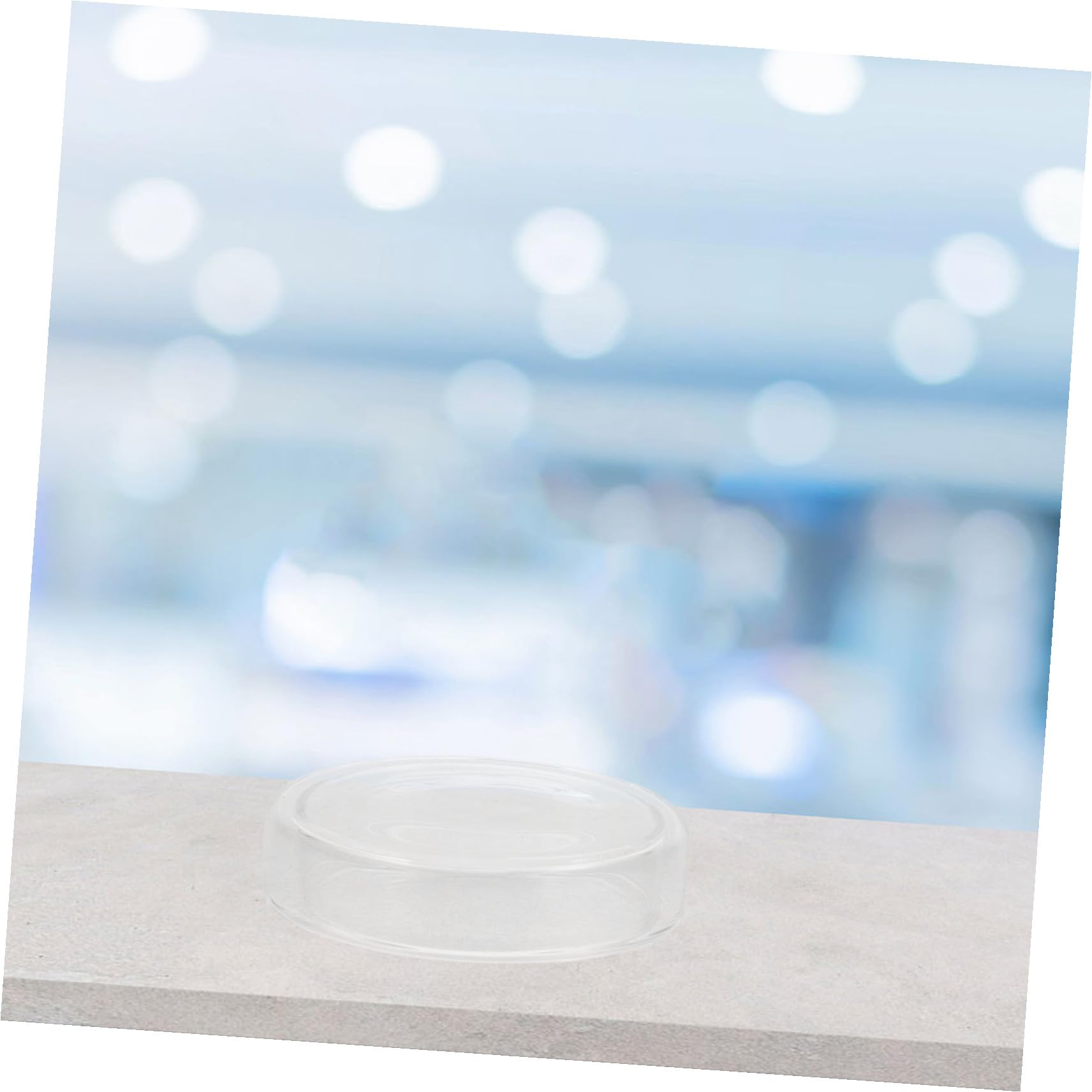 KOMBIUDA 6 pezzi Piastre Petri in Vetro Borosilicato Trasparenti con Coperchio Piatti per Crescita Cellulare per Laboratorio Adatti per Agar e Coltivazioni Funghi Facili da Pulire e