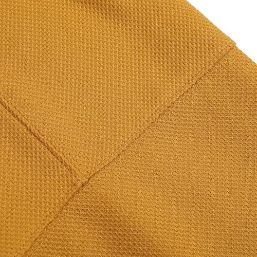 Gabiphy Old Gold Hockey Jerseys for Men Women Boys Girls Practice Workout Shirts Sports Uniform College School Sport Fan Tops Gold Jersey-Dark Gray Stripe,Men Size Medium