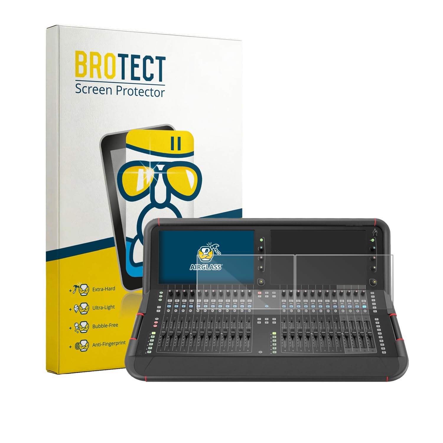 BROTECT Protector Pantalla Cristal para Allen&Heat Avantis Protector Vidrio - [Dureza 9H, Anti-Arañazos]