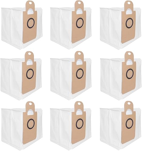 Paquete de 9 bolsas de polvo para iHome Nova, para Kyvol Cybovac S31, para Uoni V980 Plus, Honiture Q6, para M7 ProM7 MaxM8 Pro, para Neabot NoMo