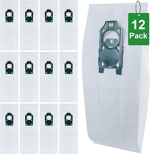 Paquete de 12 bolsas de repuesto HEPA RLH-6 para aspiradoras verticales Riccar SupraLite R10S R10D R10O R10SAND Simplicity Freedom R10S R10D S10P