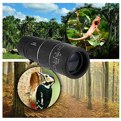 Honelife 16x52 Alta Potência Dupla Foco Monocular Telescópio Ao Ar Livre Portátil Handheld Ultra Mon