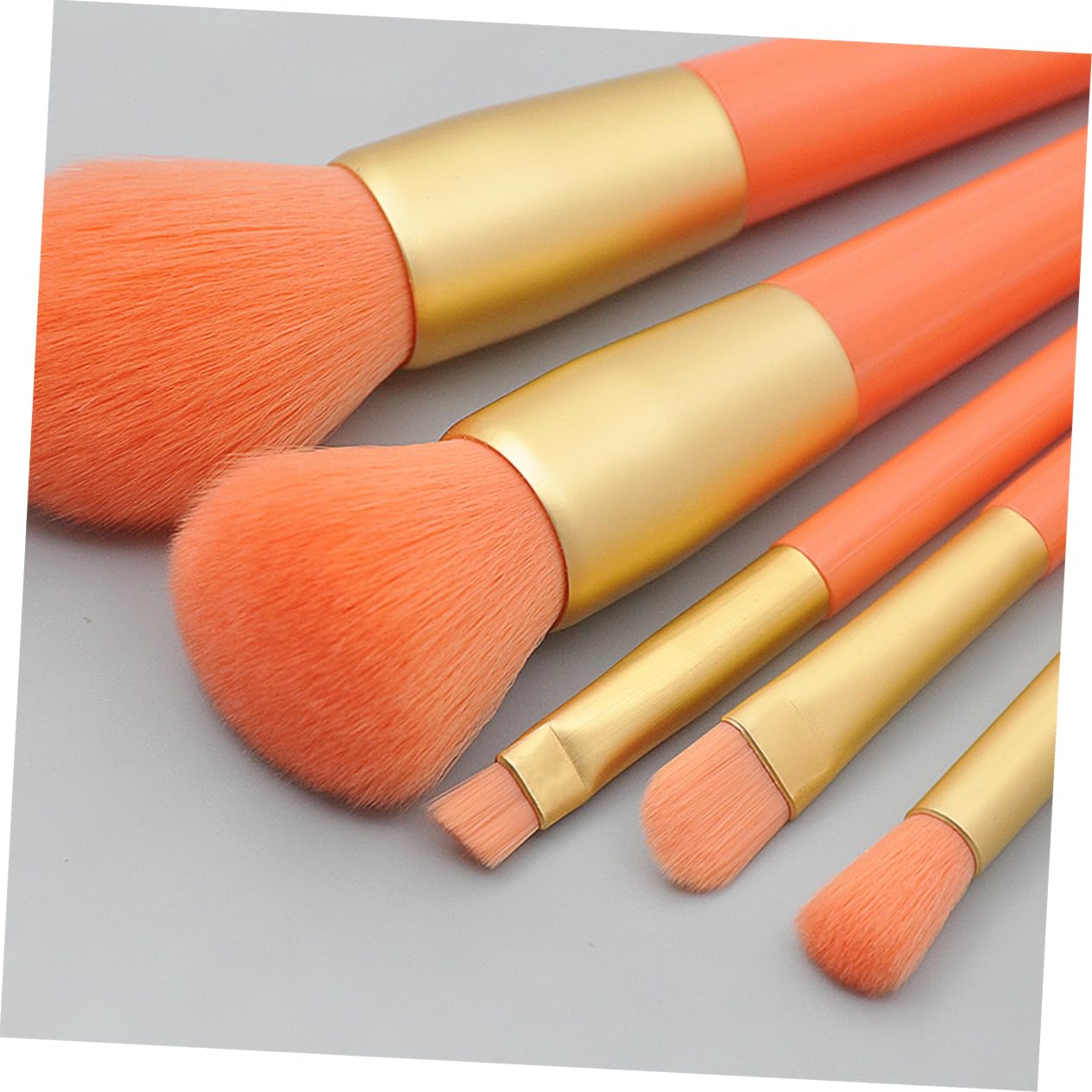 POPETPOP 15stücke Teiliges Tragbares Kosmetik-set Mit Professionellen Make-up-pinseln Zylinderförmige Kunststoffgriffe Für Foundation Blush Und Puder Für Damen Und Make-up-künstler