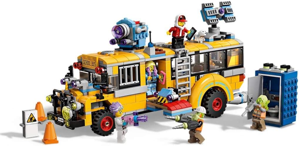 Lego Hidden Side 70423 Paranormal Intercept Bus 3000 Construction Set, AR Games app, Toys for 8 Years Old Boys and Girls, Interactive Augmented Reality Ghost Playset with 5 Minifigures