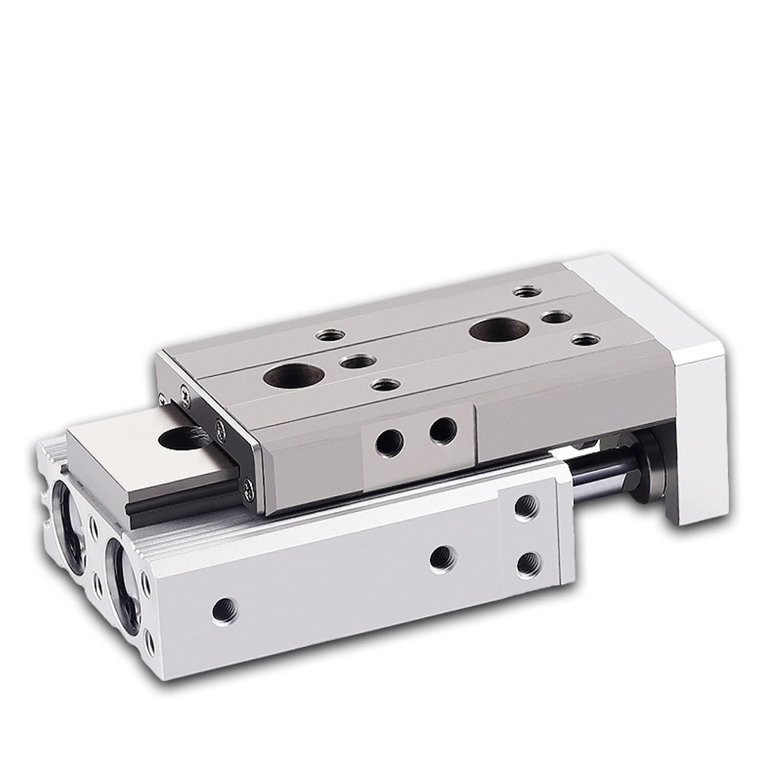 Vérin pneumatique double tige MXQ alésage 6mm pour automatisation de table