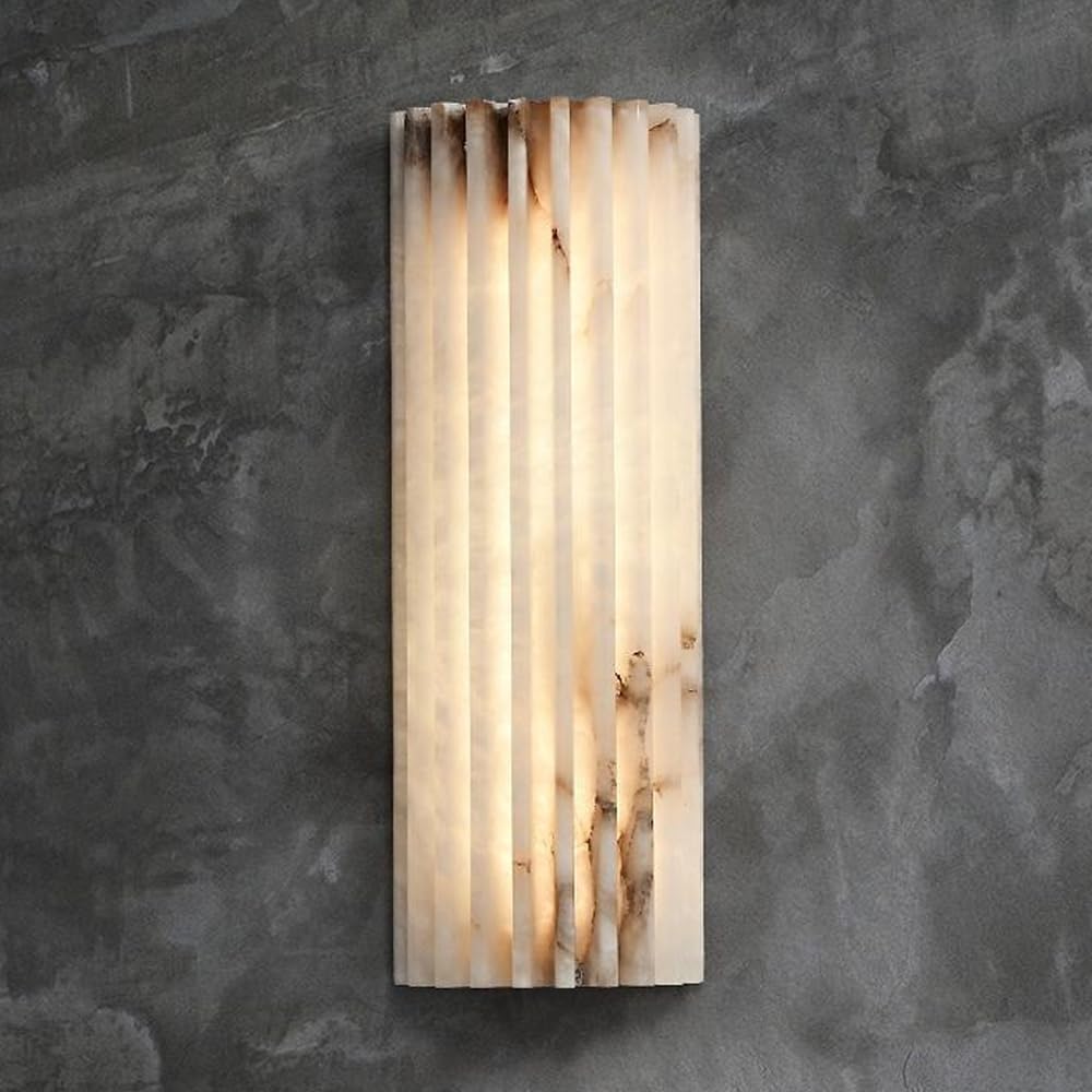 Photo 1 of YMDHFS Natural Alabaster Wall Sconce