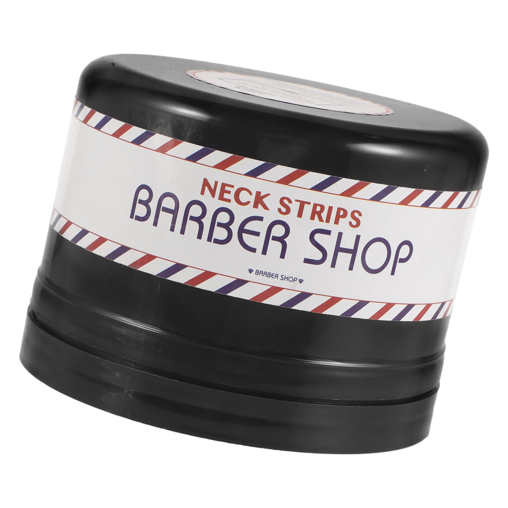 Beatifufu Dispensador De Tiras Para El Cuello, Rollo De Papel Para El Cuello, Caja De Papel Para Peluquero, Contenedor Para Tiras Para El Cuello