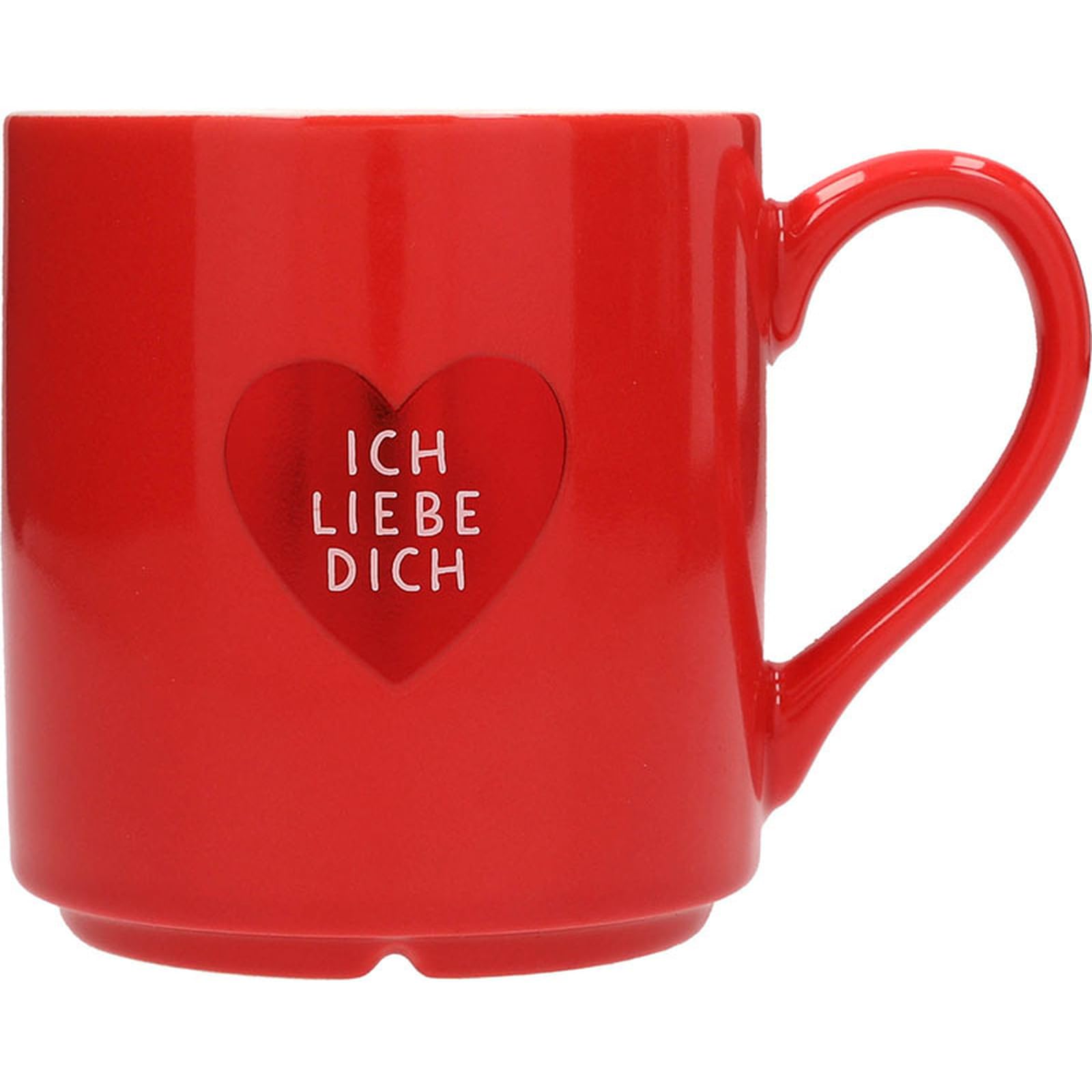 Depesche 0013594-017 Lieblingsbecher Motiv Nr. 17, Henkeltasse mit Spruch, 300 ml, aus Porzellan, teilweise mit Goldfolie und Innendruck