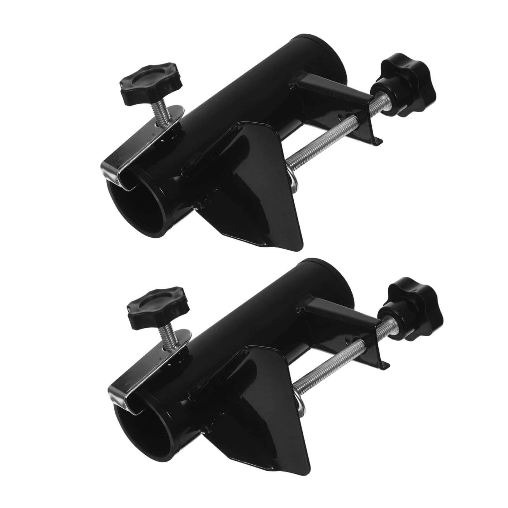 VICASKY 2 Pièces Clip De Fixation pour Parasol Extérieur Support De Parasol pour Terrasse Et Jardin Pince pour De Plage Et Balcon
