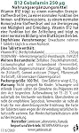 Jamieson Vitamine B12 250 mcg, Méthylcobalamine, Formation de Globules Rouges, Soutient la Production d'Énergie et le Métabolisme. Végétarien, Non-OGM, Sans Gluten, 100 Comprimés, Fièrement Canadien