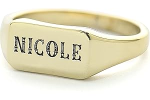 Personalized Poker Letters Ring: Elevate Your Casino Style with Customized Initial