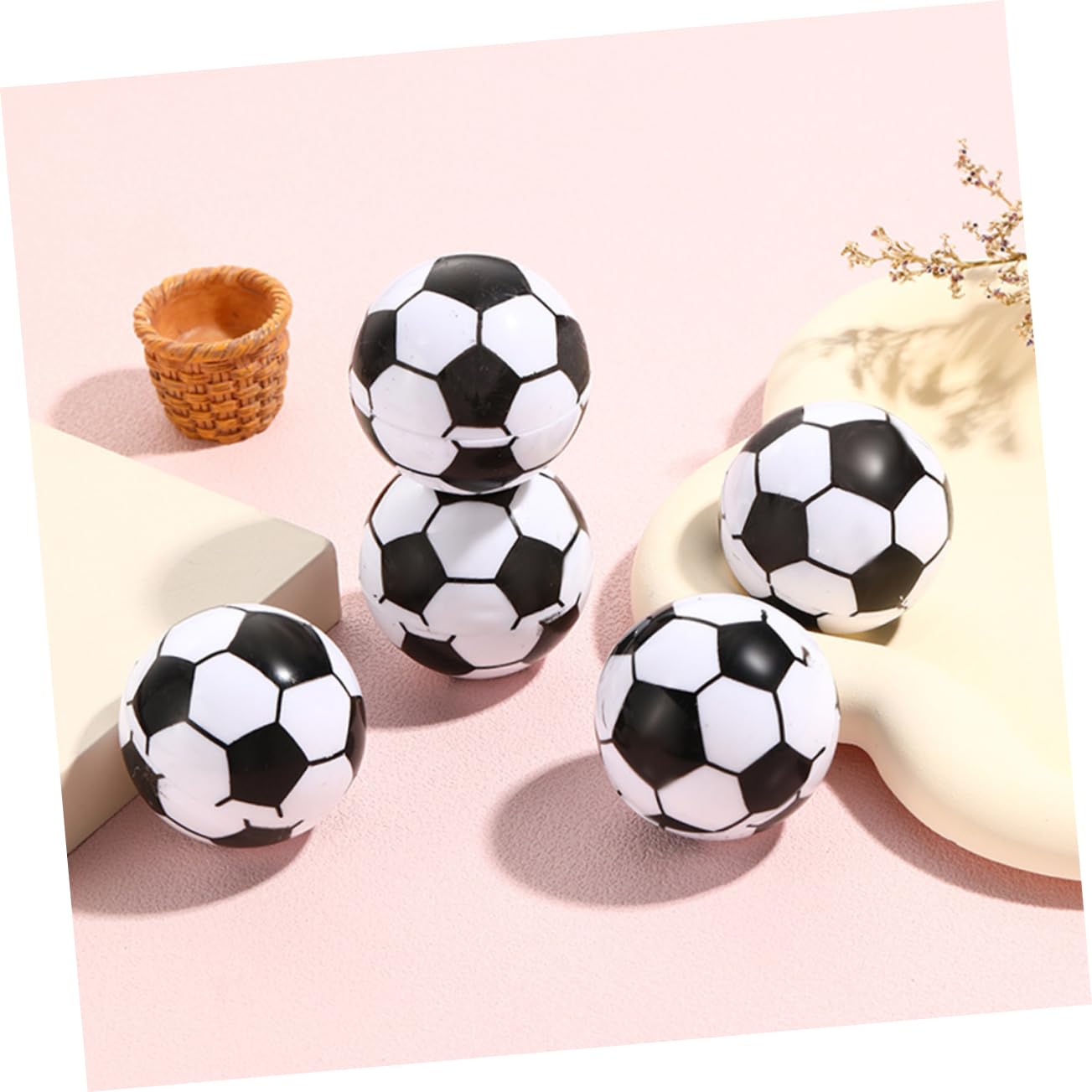 Uonlytech 4 Set Temperamatite Manuale Calcio Accessorio Per Design Compatto E Leggero Per Scuola E Ufficio 20 Pezzi*4