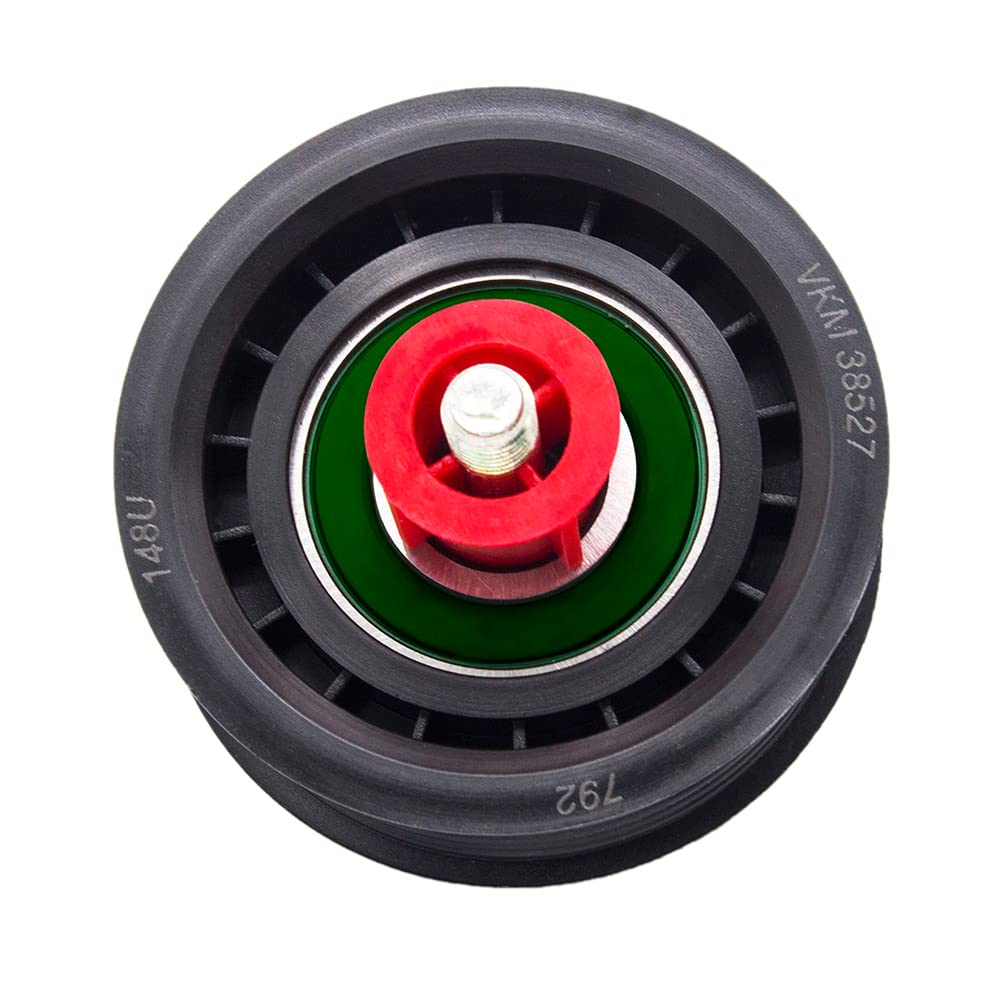SKF V-Ribbed Belt Idler/Guide Pulley VKM 38527 Bottom Left Position Height 78 mm Length 76 mm Width 49 mm - OE Quality
