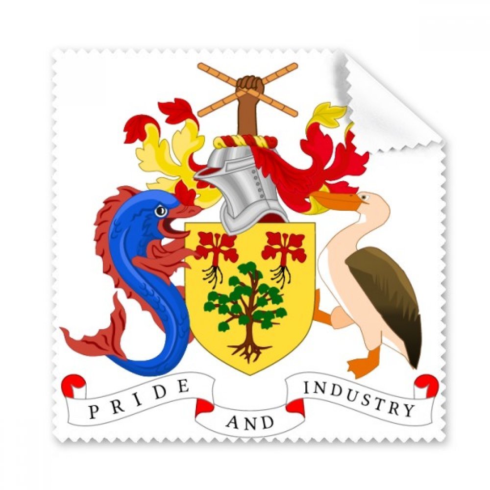 Bridgetown Barbados National Emblem Cleaning Cloth Phone Screen Glasses Cleaner 5pcs