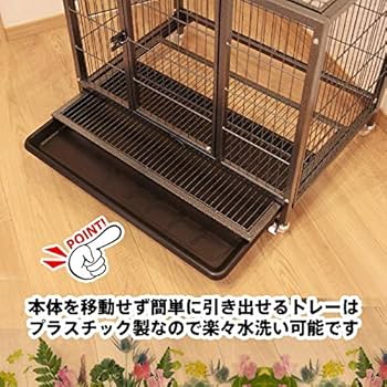 大型ケージ 約110cm x 71cm x 79cm（中古） 大型ケージ 約110cm x 71cm x 79cm（中古）