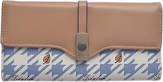 بي اند دبليو محفظة فيدي ليف 034 ازرق ابيض زهري فاتح متعددة الرجال