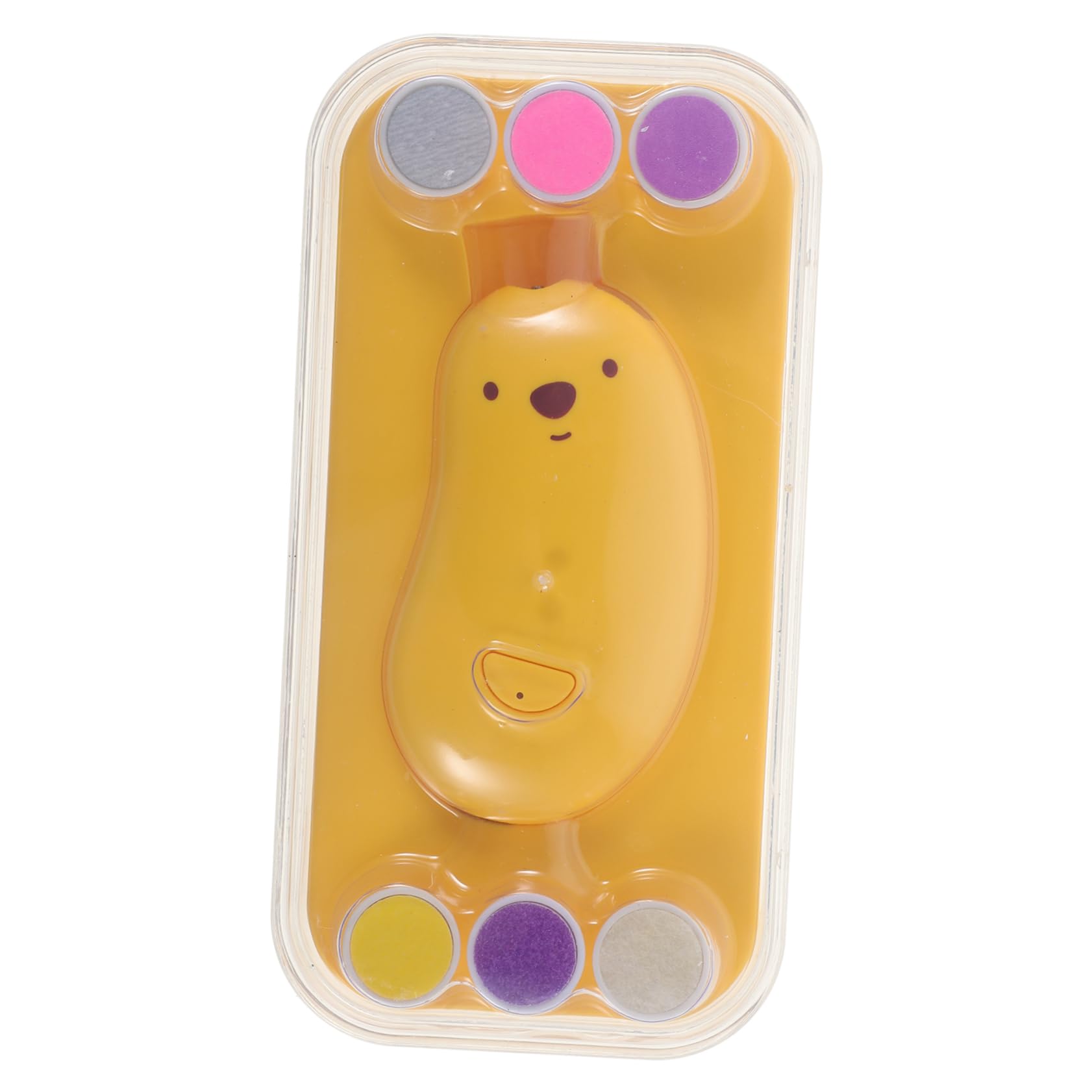 PartyKindom Electric Nail Nail Clipper Set with 6 Grinding Heads Safe for Newborns