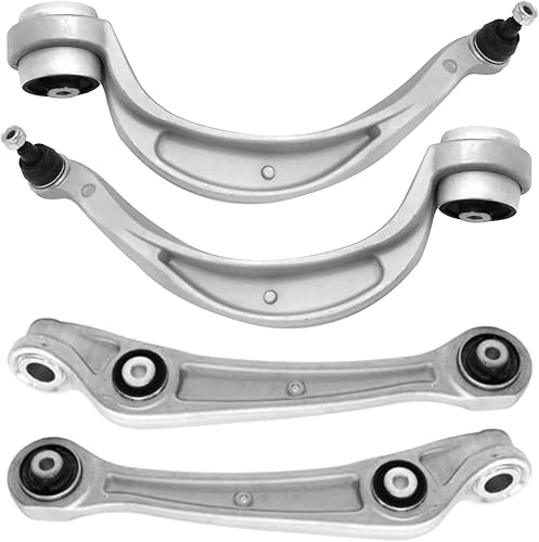 Miniatura 150 de Detroit Axle - Kit de brazos de control frontal RWD para Chrysler 300 Dodge Challenger Charger Magnum, 2 brazos de control superiores 2 rótulas