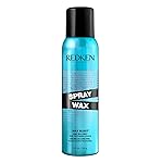Redken Spray Wax Invisible Texture Mist | For All Hair Types | High Impact Finishing Spray-Wax | Adds Volumizing Body & Dimension With A Satin-Matte Finish | Medium Control | 5.5 Oz