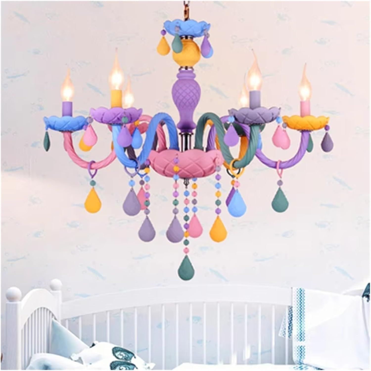 Nordic Chandeliers Candlesticks Candle Lamp Bedroom Living Room Loft Lamp Indoor Lighting, for Offices