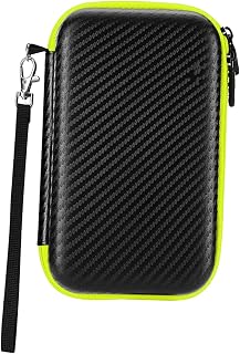 Funda protectora portátil para hombre, afeitadora eléctrica, funda de viaje, color negro, 20 x 12,6 x 6,5 cm, Negro: 20 x 12,6 x 6,5 cm, 20 x 12.6 x 6.5cm, como se muestra en la