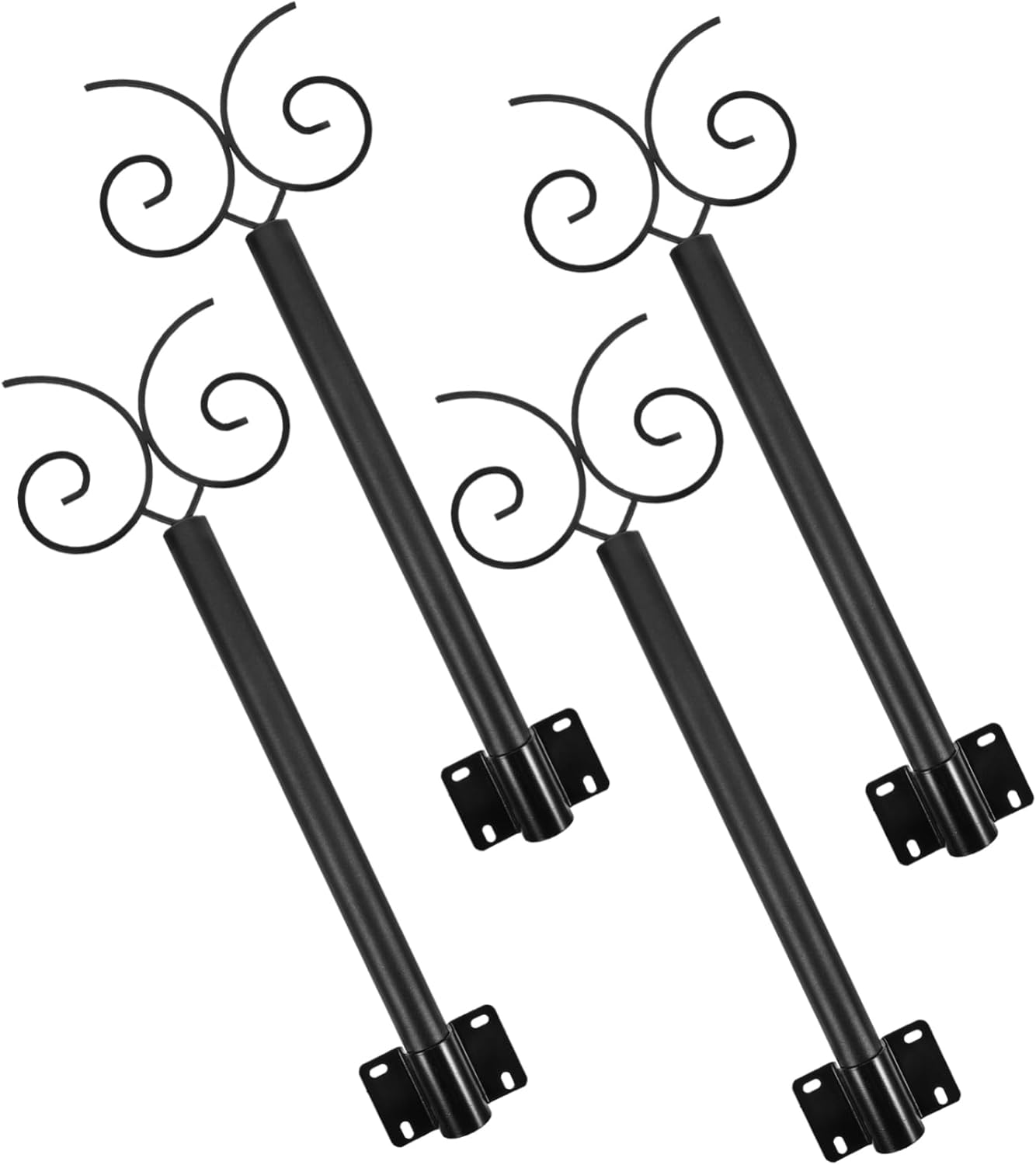 1set Outdoor String Light Support Poles Hanger for Bird Feeders and Lights Resistant Easy Installation for Patio and Garden Decor