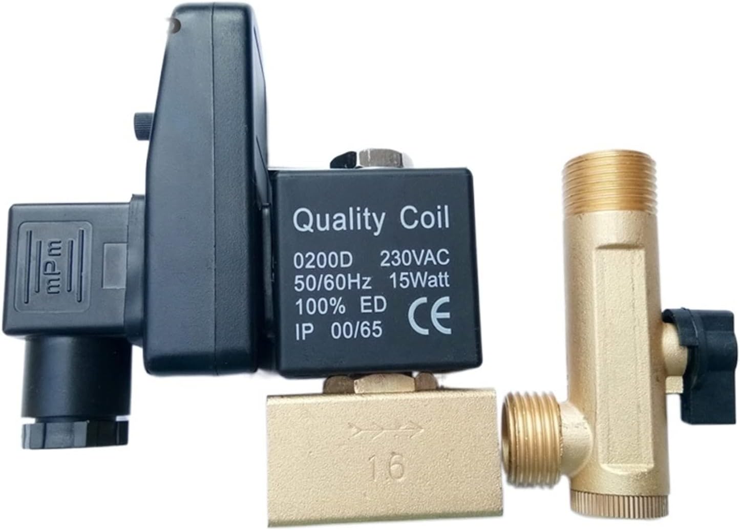 Withstand high Pressure and Temperature Extremes 1/2" Electric Timer Auto Water Valve Electronic Drain Solenoid Valve for Air Compressor Condensate Electric Drain Valve