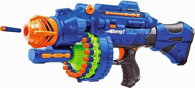 Derto Scrap Blaze Storm Soft Bullet Fully Automatic Gun 40 Soft Bullets ...