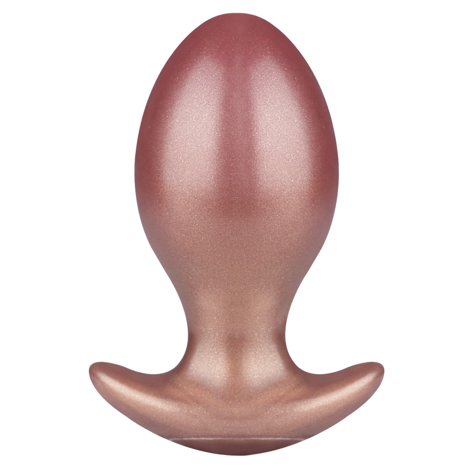 AMAZBEE Plug anal de silicona Monster Egg Expansor anal en forma de T Entrenador de próstata con forma de huevo de dragón Juguete sexual para hombres y mujeres (L)