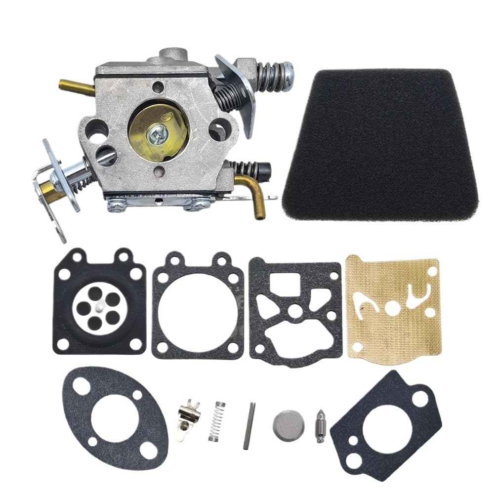 Kit de reparación Juntas Filtro Aire carburador 13 Piezas for McCulloch Mac 335 435 440 Partner 350 351, repuestos for Motosierra Gasolina 33-29 Carb