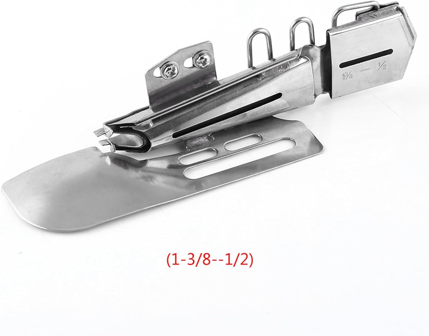 Flat Seamer Folder Binding Attachment Tape for Industrial Sewing Machine (1-3/8"-1/2")