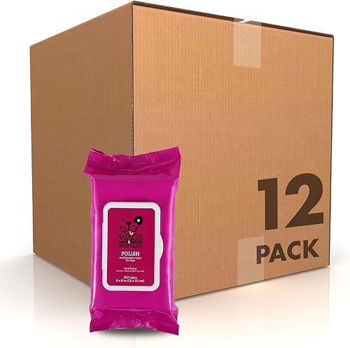 Vista 19 de Wags & Wiggles Cleanse Toallitas Hipoalergénicas 100ct Toallitas Hipoalergénicas para Perros Paquete de 100 Unidades, Sin Fragancia Baño Sin