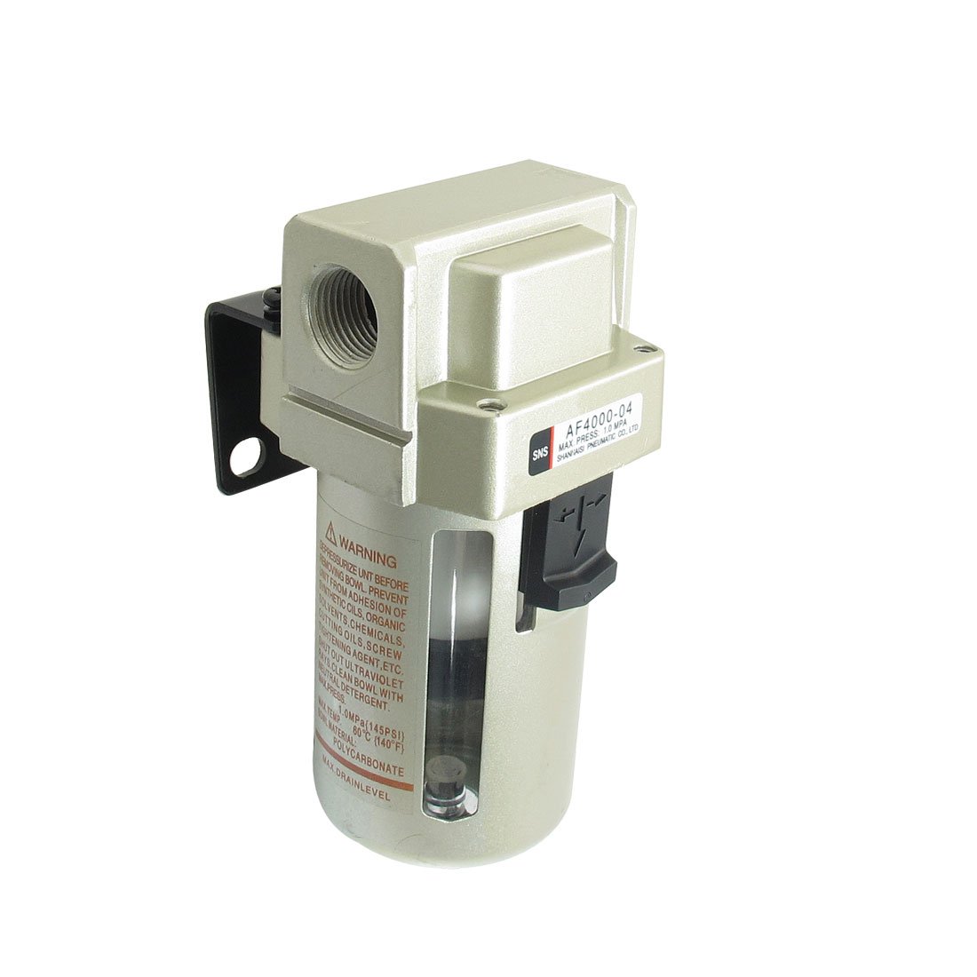 Ruilogod AF4000-04 Regolatore di pressione del compressore Filtro aria pneumatico 1/2 "PT
