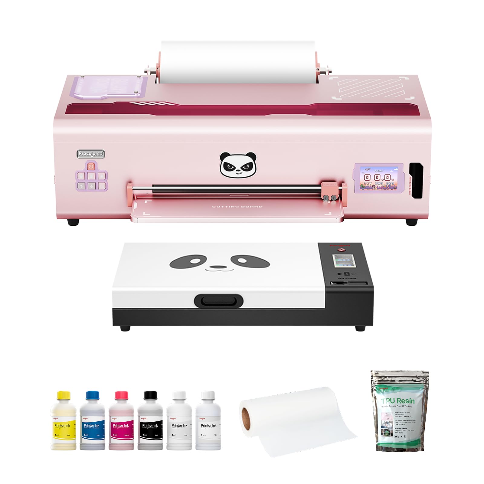 Procolored K13 Lite DTF Printer Bundle with DTF Oven, 13" A3 Apparel Printer, LiteHead Technology, White Ink Circulation, Auto Cleaning &amp; Complete DTF Printing Setup