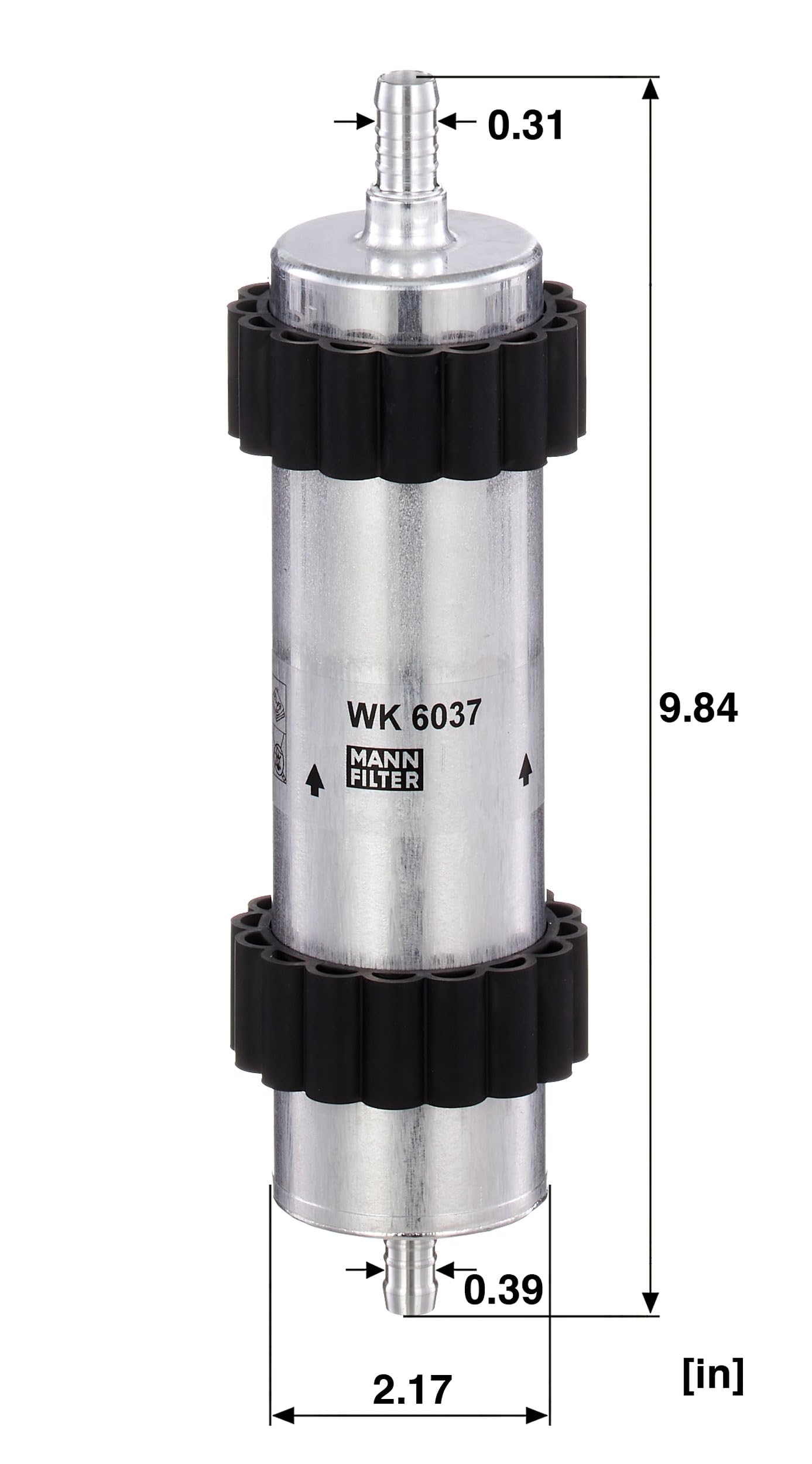 MANN-FILTER, WK 6037 Filtre à carburant | Pour Voitures particulières, Protection système carburant, Protection injecteurs, Carburant propre, Qualité d’origine OE