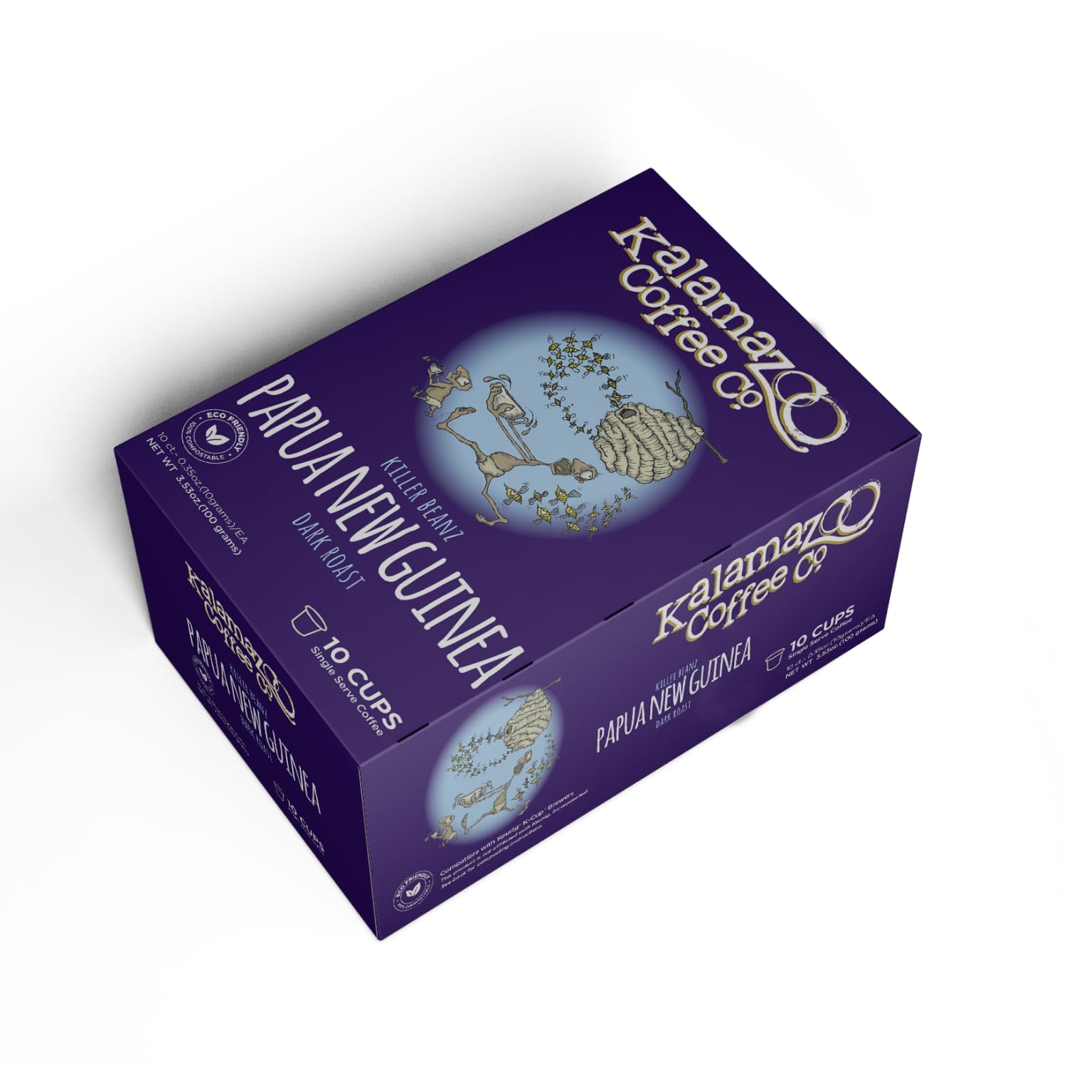 Amazon.com: KALAMAZOO COFFEE COMPANY Papua New Guinea Killer Beanz