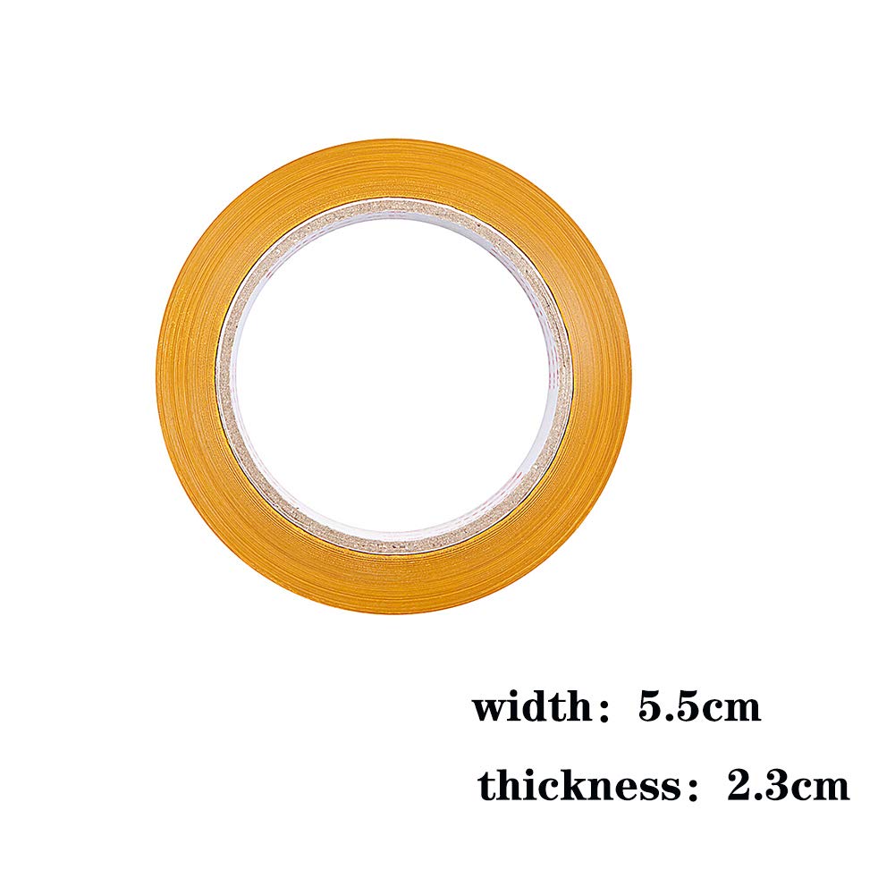 Cinta,Cinta de embalaje,Cinta adhesiva,Cinta adhesiva de alta resistencia Cinta de sellado de cartón Cinta de embalaje de fuerza industrial Cinta de almacén Cinta móvil 7 rollos,Transparente ( Color :