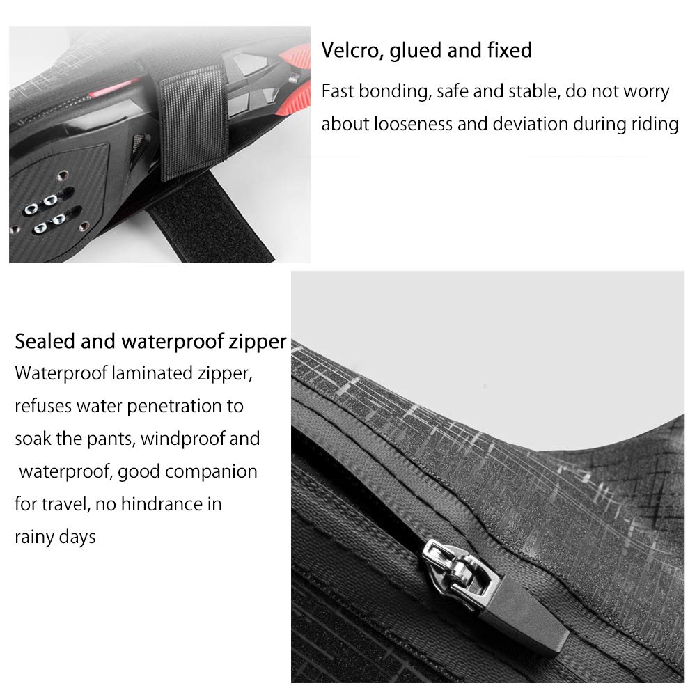 Cubrezapatillas de Ciclismo - Cubrezapatillas Impermeables Cubrezapatillas Overcoat Bicicleta de Carretera MTB para Deportes al Aire Libre Ciclismo Senderismo, Mujer Hombre Cubrezapatos