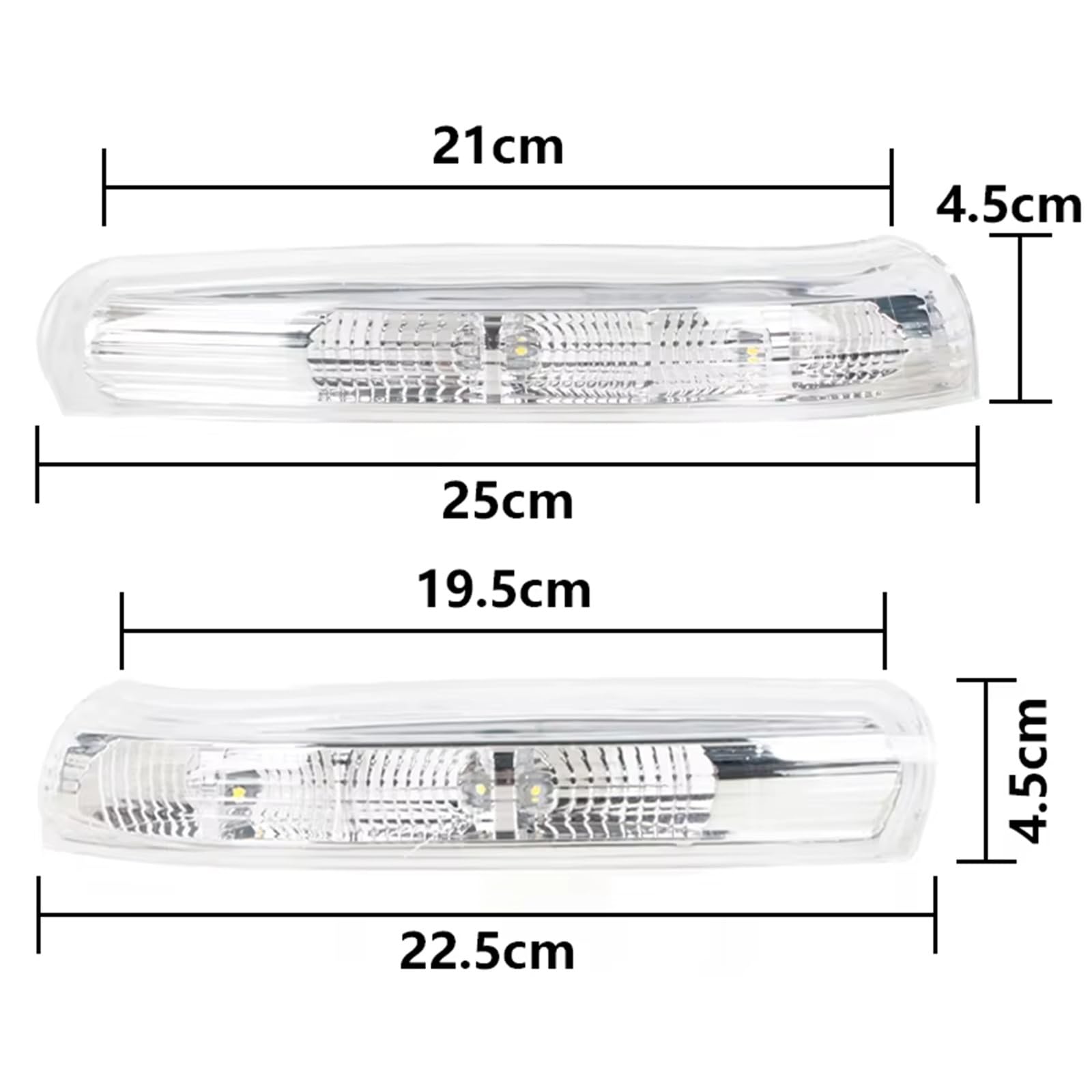 Lampada Freccia Retrovisore Specchietto Indicatore Direzione Specchietto Retrovisore Auto LED 93743580 96819767 Per Chevrolet Per Captiva 2007-2010 2011 2012 2013 2014 2015 2016(Right)