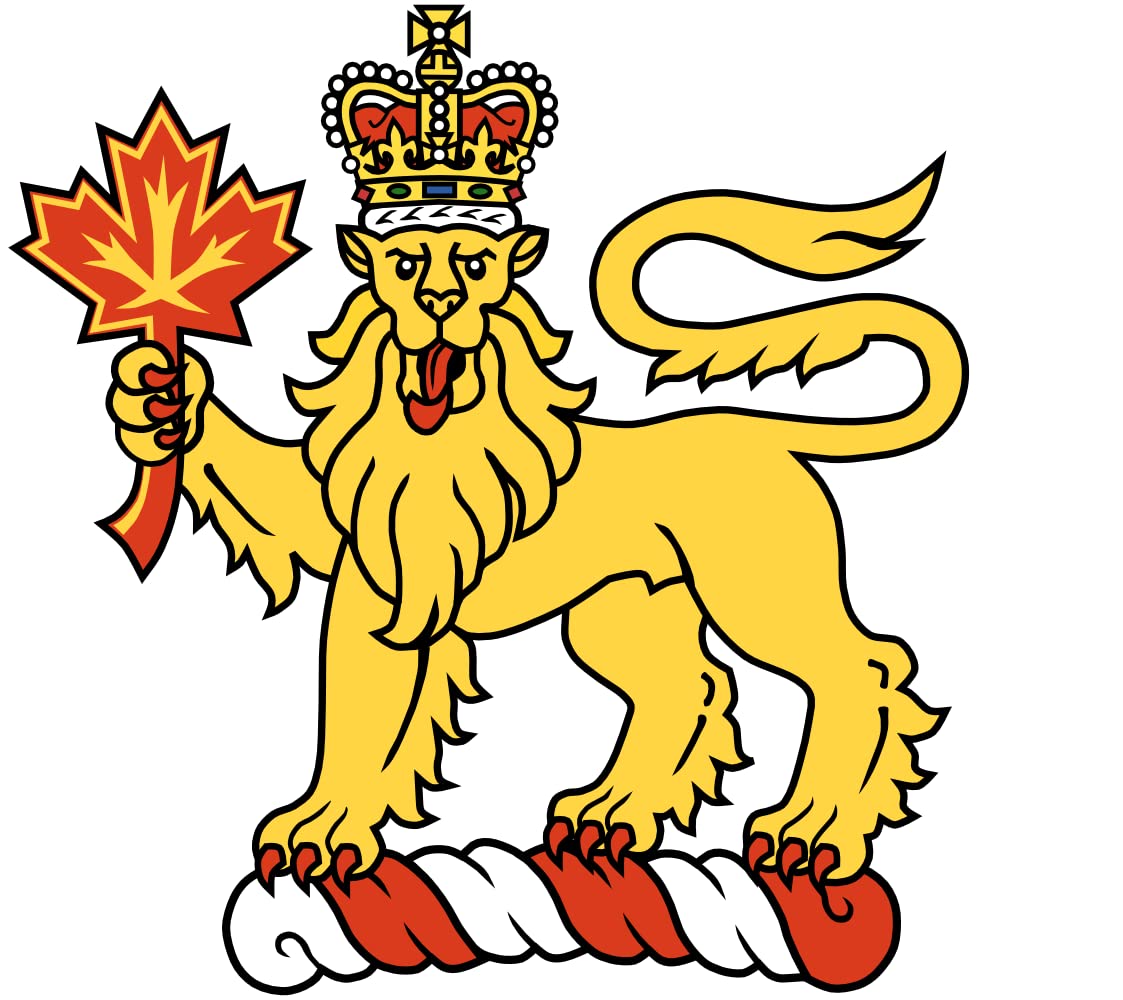 Drapeau XL Crest of the Governor General of Canada grand pavillon extérieur historique