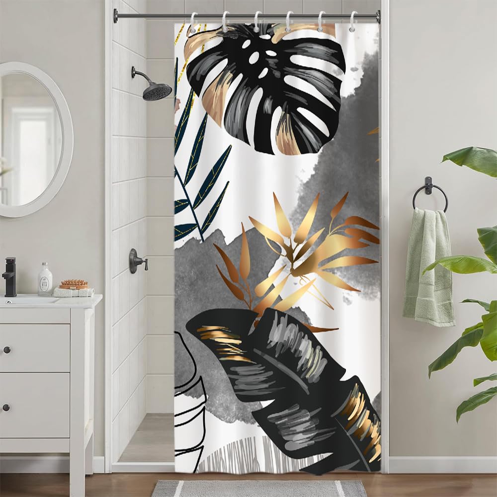 Uiiooazy Duschvorhang Schmal 90x180cm, Duschvorhang Anti Sch